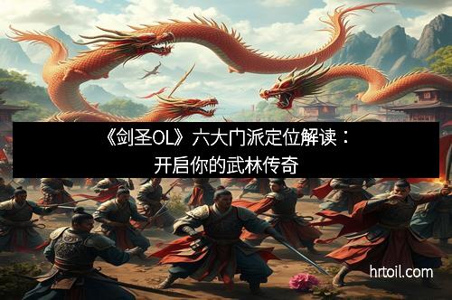 《剑圣OL》六大门派定位解读：开启你的武林传奇